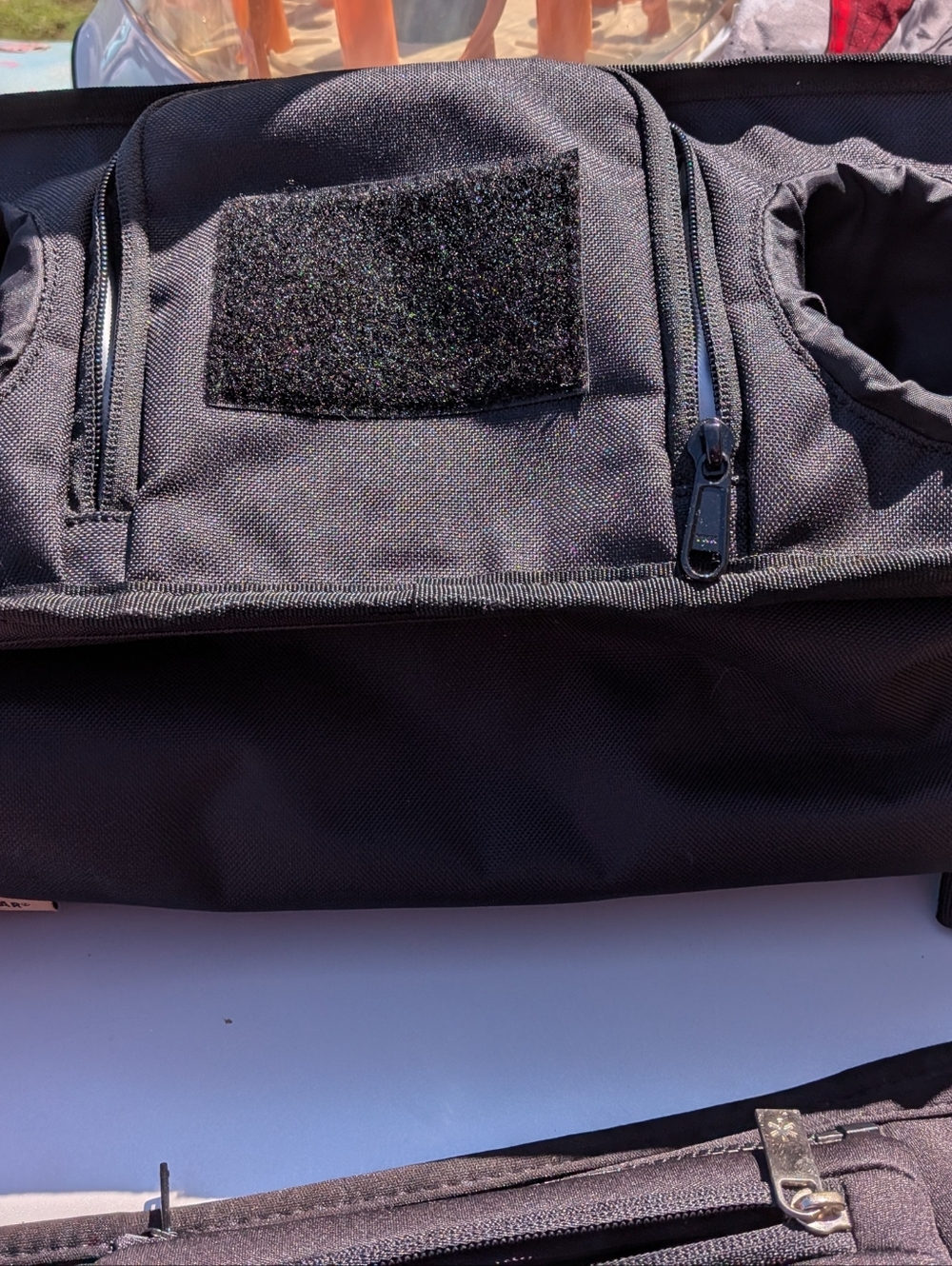 Black Men's Tactical Organizer Bag